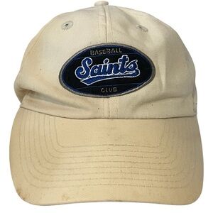 St. Paul Saints Adjustable Beige Saints Baseball Cap by Fan TASTIC